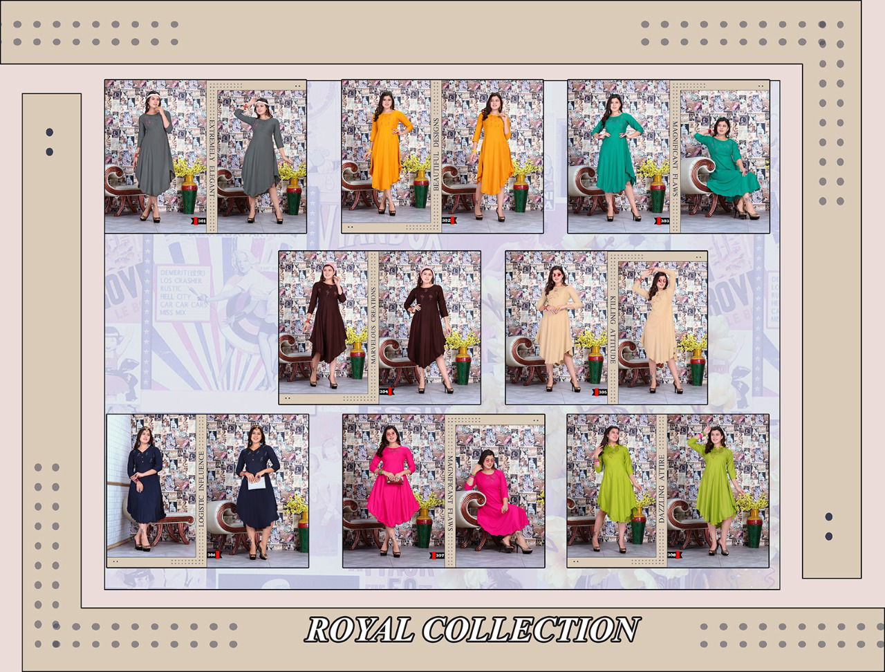 Trendy Favourite Latest Fancy Designer Festive Wear Heavy Rayon Designer Kurtis Collection
